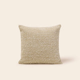 Housse de coussin PIETRO ivoire et naturel 40x40