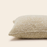 Housse de coussin PIETRO ivoire et naturel 40x40 ambiance