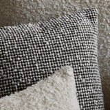 Housse de coussin PIETRO ivoire et noir 40x40 - packshot
