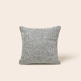 Housse de coussin PIETRO ivoire et noir 40x40 detail