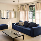 Housse de coussin Ramha, ivoire et multicolore - vue principale