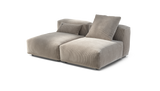 Canapé modulable vetsak Sofa Set 01 M Cord Velour Platinum - lifestyle