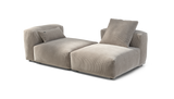 Canapé modulable vetsak Sofa Set 01 M Cord Velour Platinum - lifestyle