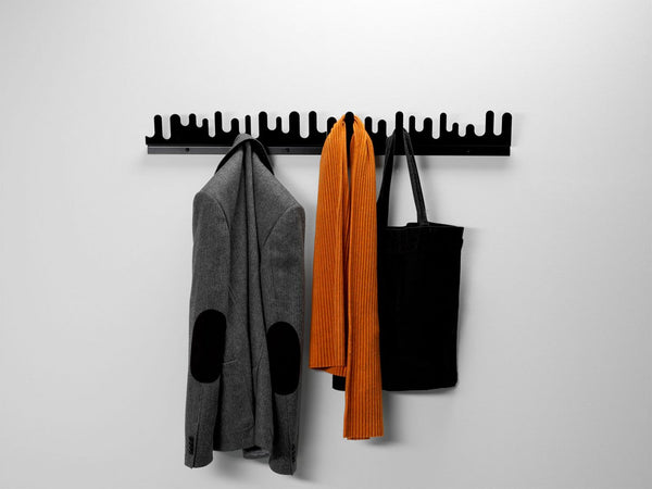 Porte-manteaux Wave — Black
