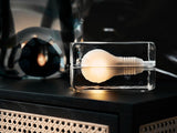 Lampe Block — White cord