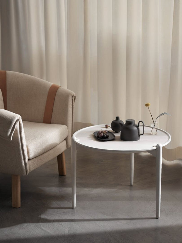 Table Aria - high — White