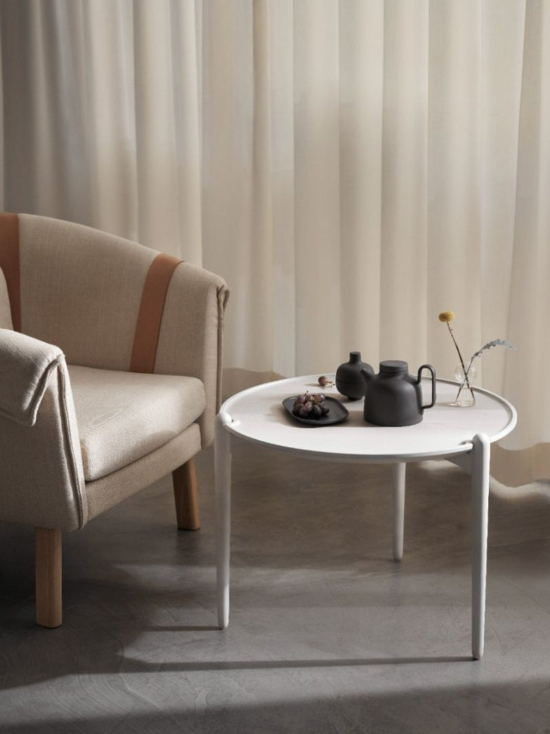 Table Aria - high — White