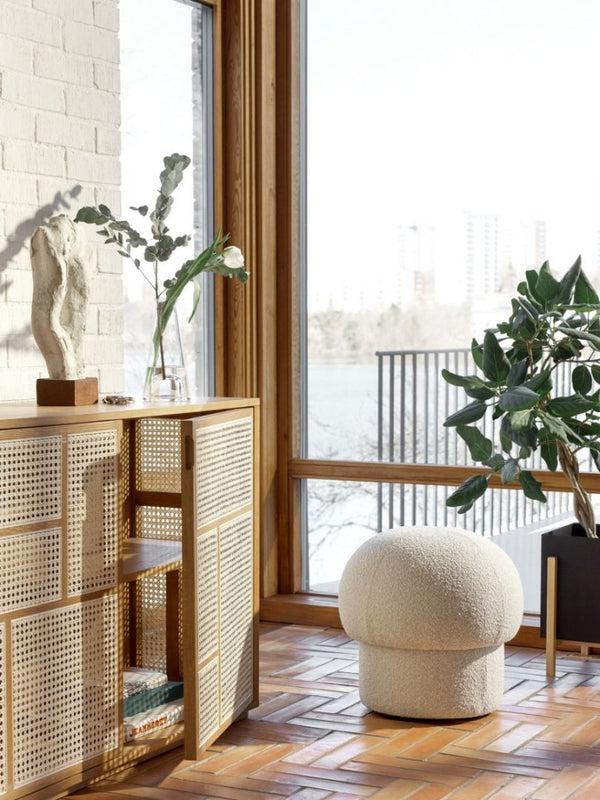 Pouf Uno - 50cm — Cream