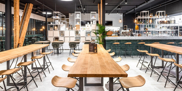Tabouret bas STRAIN — Noyer