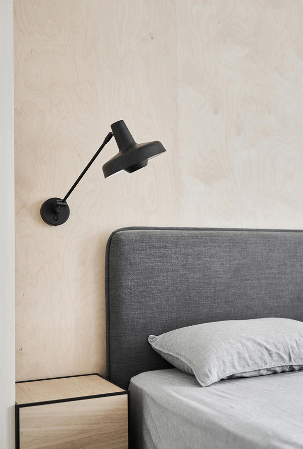 Lampe murale Arigato short — Noir