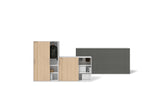 Armoire ASL 119x120cm — Chêne naturel