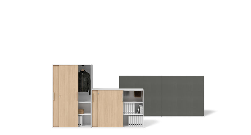 Armoire ASL 119x120cm — Chêne naturel