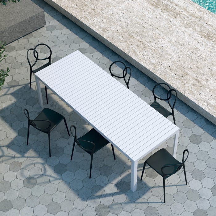 Table de diner Kalimba — White