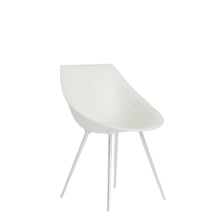Chaise Lagò — White, aluminum