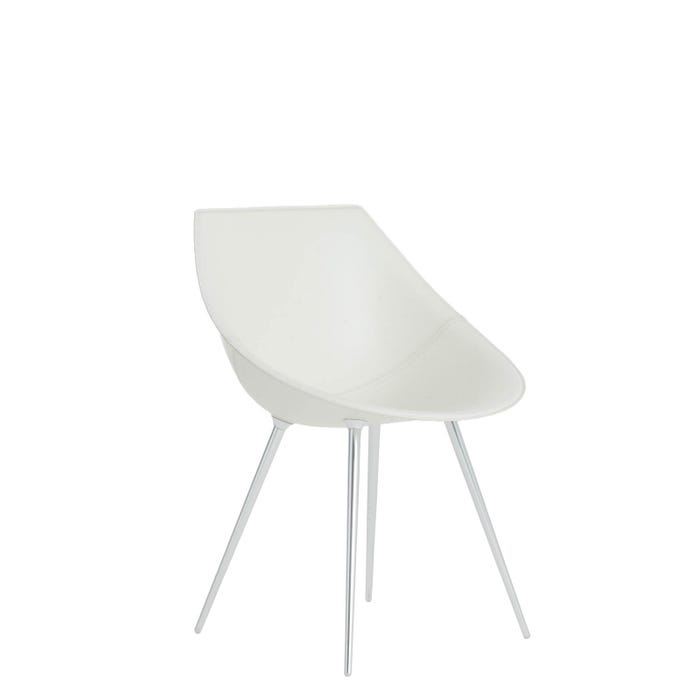 Chaise Lagò — White, aluminum