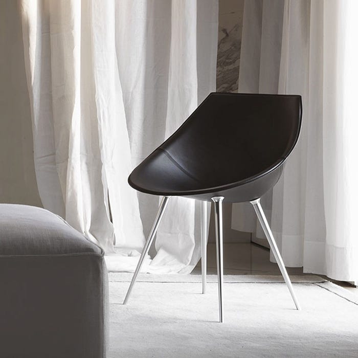 Chaise Lagò — Black, aluminum