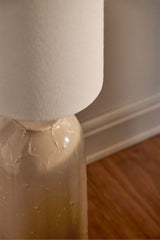 Lampadaire Macarena beige crème
