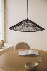 Suspension Benilde fer noir Ø65 cm Sklum - vue principale