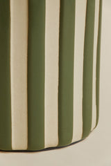 Lampe de table Araminta - détail vert
