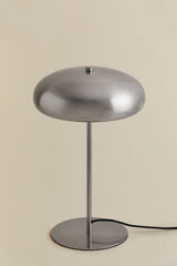 Lampe de table HILMA gris chromé