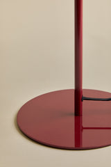Lampe de table HILMA rouge vin