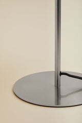 Lampe de table HILMA gris chromé