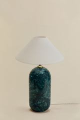 Lampe Yalvira marbre vert udaipur