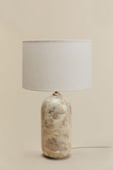 Lampe Yalvira marbre beige panther