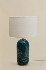 Lampe Yalvira marbre vert udaipur