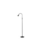 Lampadaire LEDRO — H101,5-124 cm noir mat