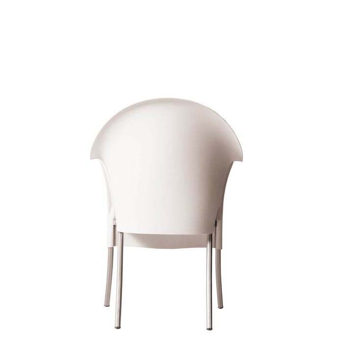 Chaise Lord yo — White, aluminum