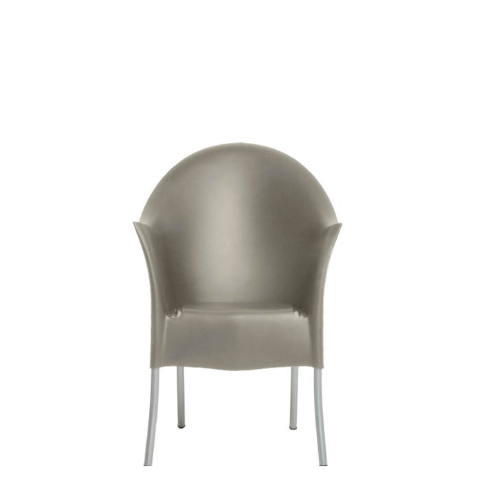 Chaise Lord yo — Light grey, aluminum