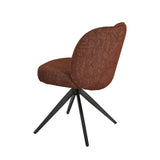 Chaises Linda bordeaux (lot de 2)