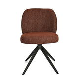 Chaises Linda bordeaux (lot de 2)