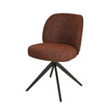 Chaises Linda bordeaux (lot de 2)