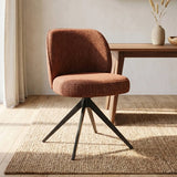 Chaises Linda bordeaux (lot de 2)
