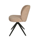Chaises Linda camel (lot de 2)