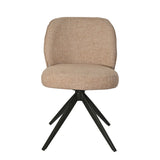 Chaises Linda camel (lot de 2)