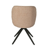 Chaises Linda camel (lot de 2)