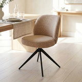 Chaises Linda camel (lot de 2)