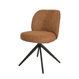 Chaises Linda caramel (lot de 2)