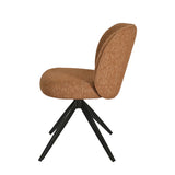 Chaises Linda caramel (lot de 2)