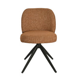 Chaises Linda caramel (lot de 2)