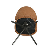 Chaises Linda caramel (lot de 2)