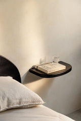 Lot de 2 tables de chevet flottantes AGATHE noir