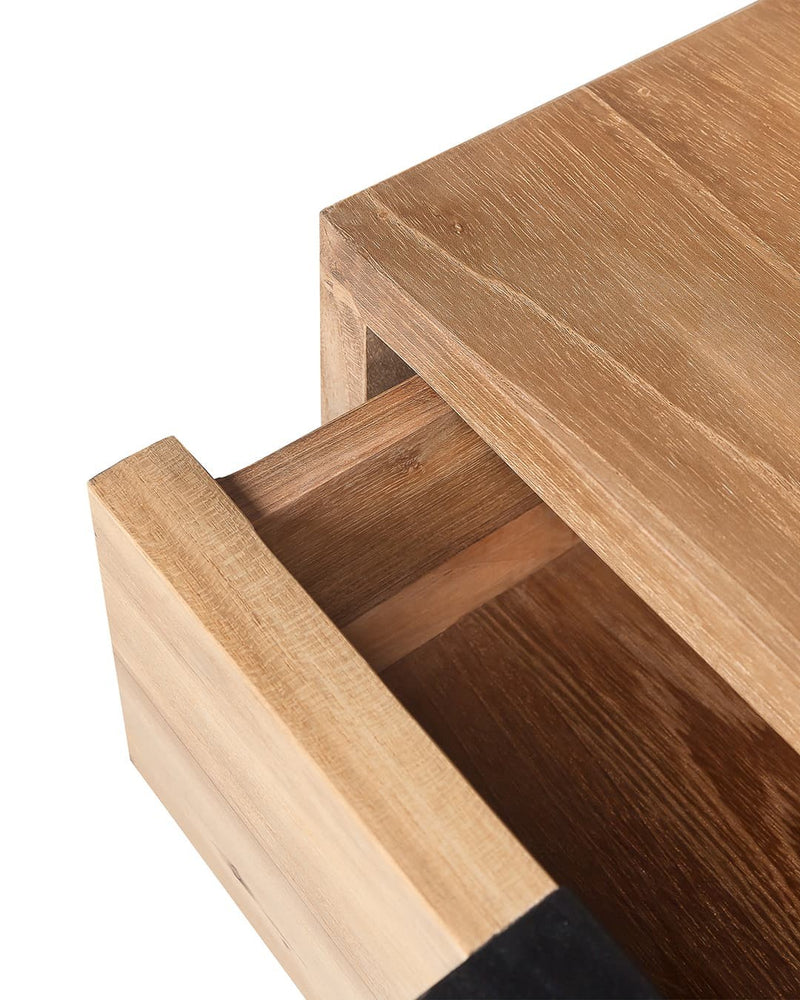 Table de chevet OneTwo — Teck