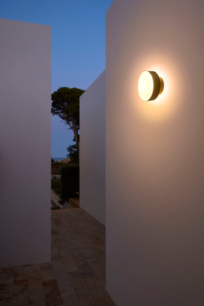 Applique d'extérieur Plaff-on! LED — Rust brown