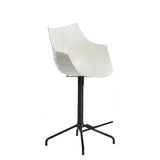 Chaise de bar Meridiana — White, black