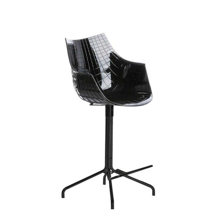 Chaise de bar Meridiana — Black, black