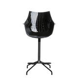 Chaise de bar Meridiana — Black, black